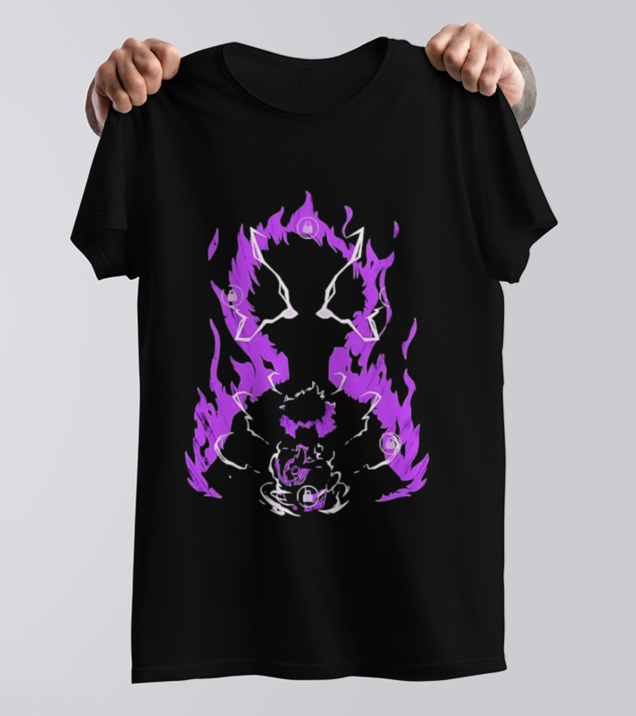 Psi Rampage Mob Psycho 100 Anime Psychic Energy Aura T-Shirt