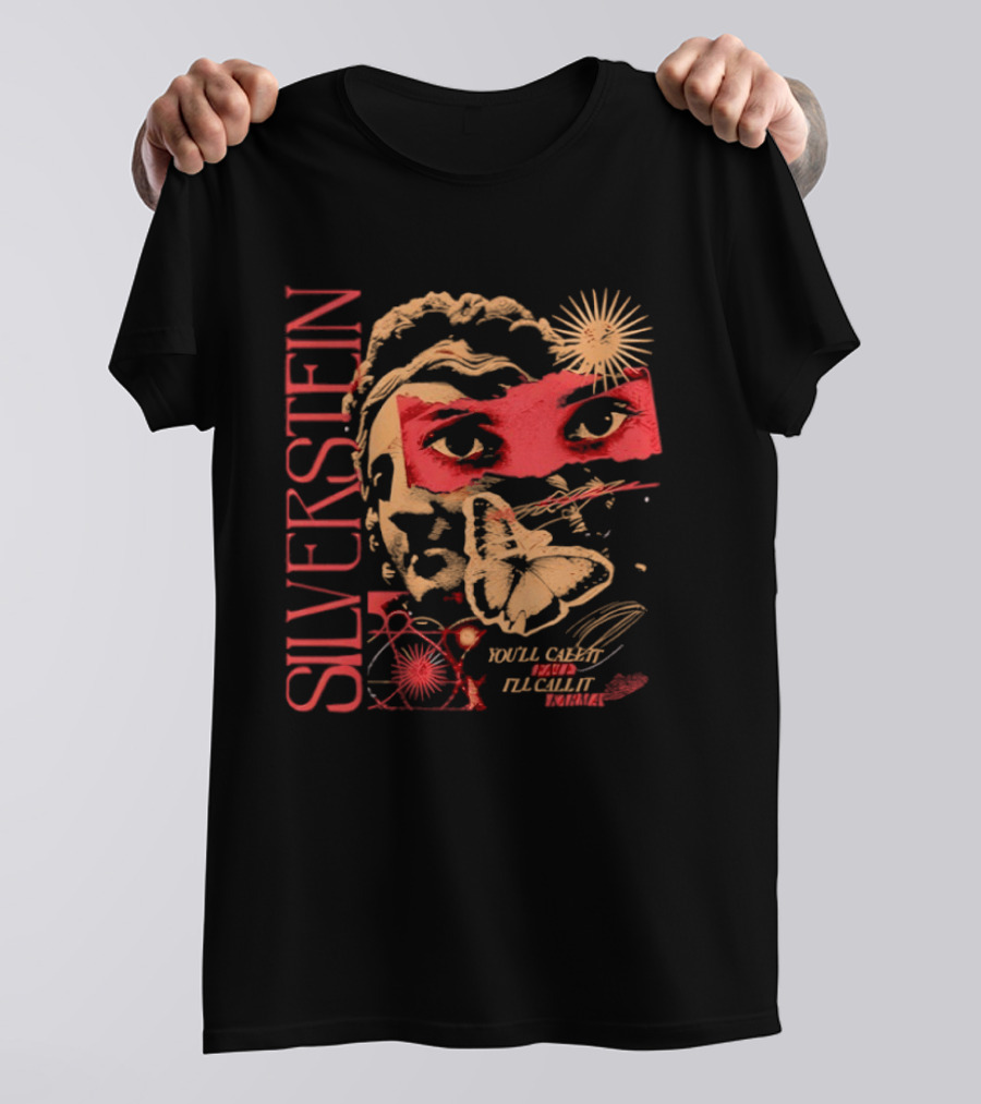 Silverstein Fate Karma You’ll Call It Ill Call It Vintage T-Shirt