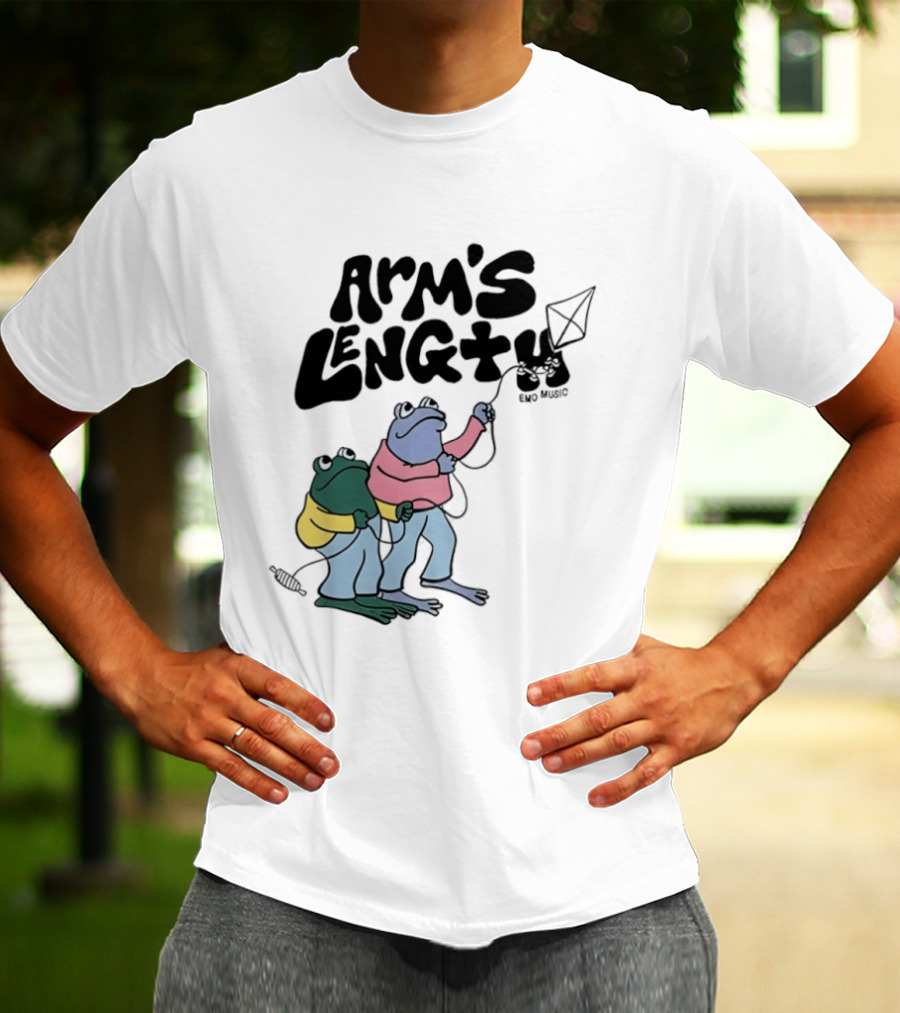 Arm's Length Frog And Toad Kite Emo Music T-Shirt