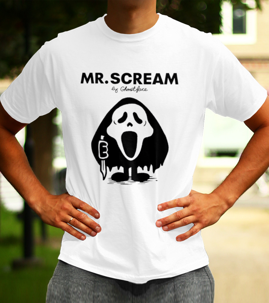 Mr Scream Ghostface T-Shirt