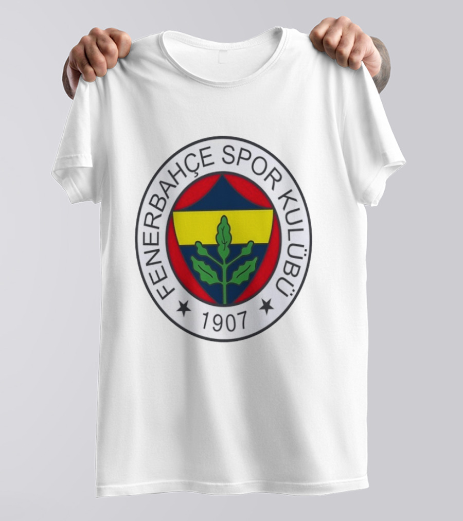 Fenerbahce Spor Kulubu 1907 Emblem With Classic Club Colors And Iconic Leaf T-Shirt