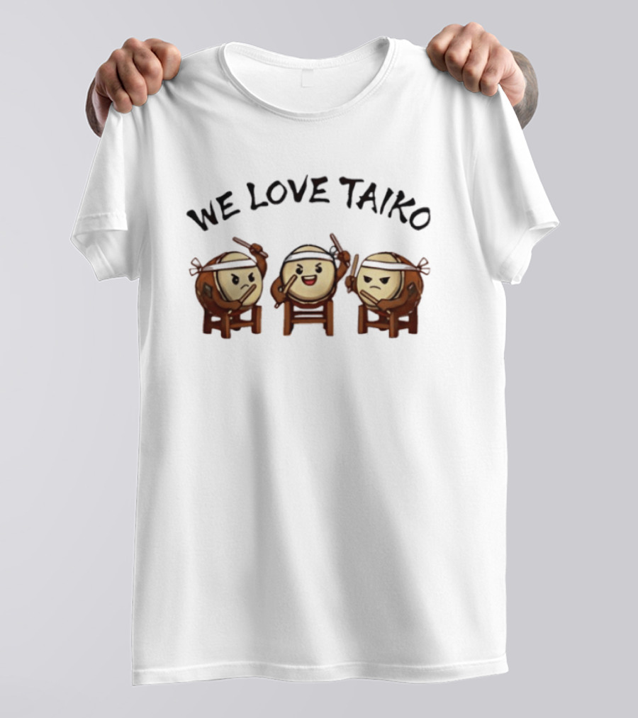 We Love Taiko Drumming Trio T-Shirt