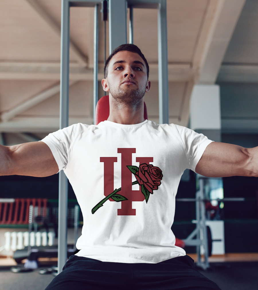 Indiana Hoosiers IU Rose T-Shirt