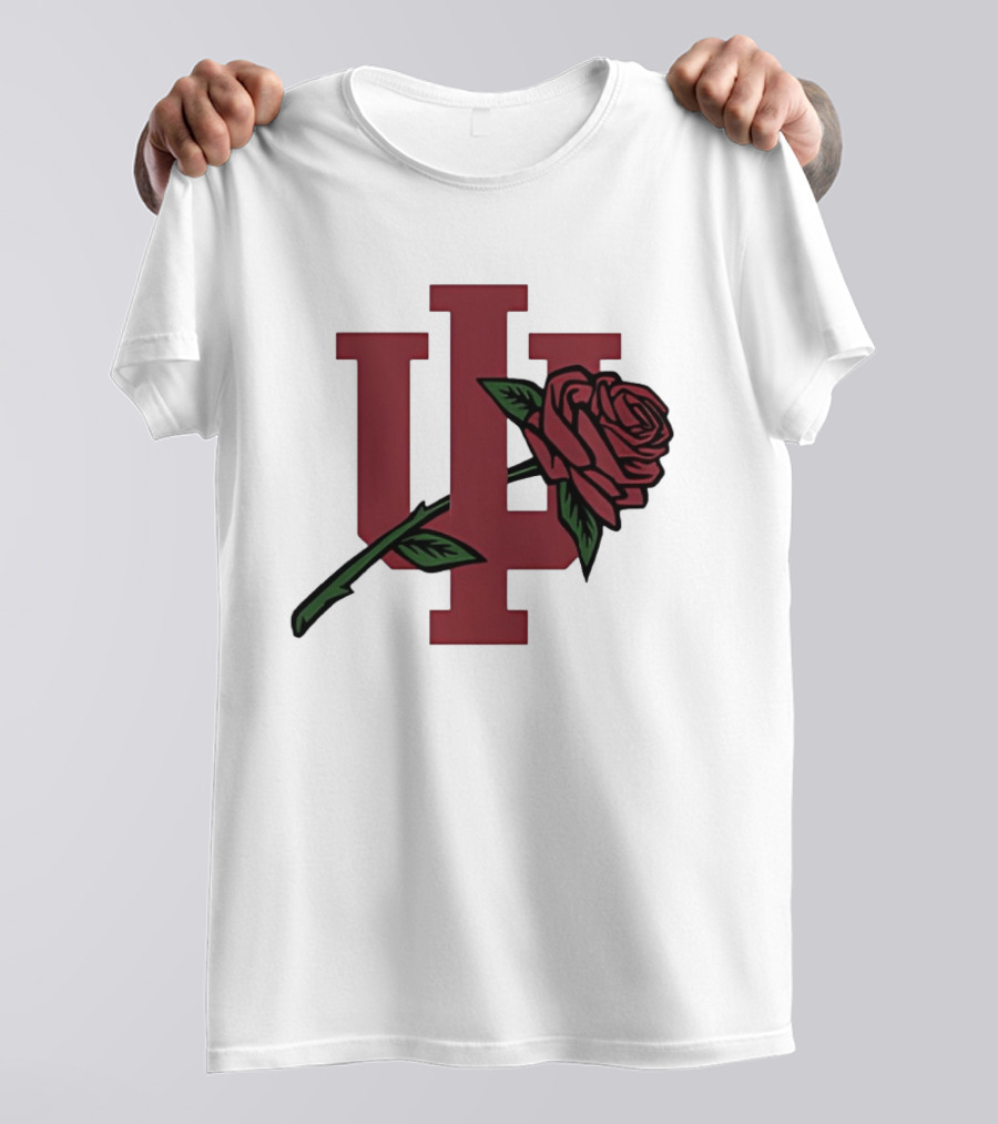 Indiana Hoosiers IU Rose T-Shirt
