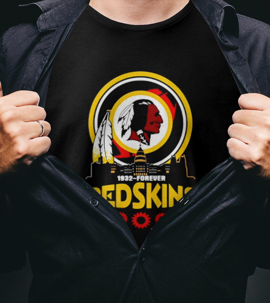 1932 Forever Washington Redskins Football Team T-Shirt