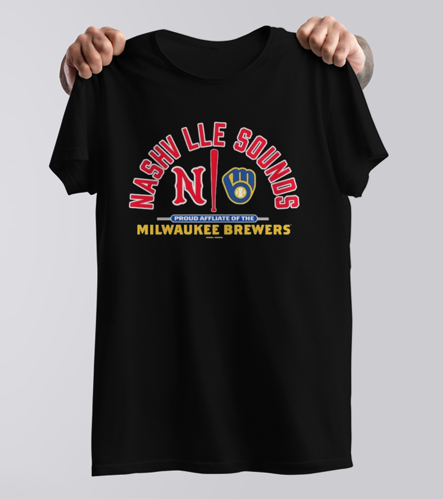 Nashville Sounds Milwaukee Brewers Affiliate T-Shirt