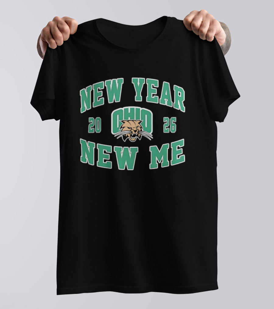 New Year New Me Ohio Bobcats Football 2026 T-Shirt