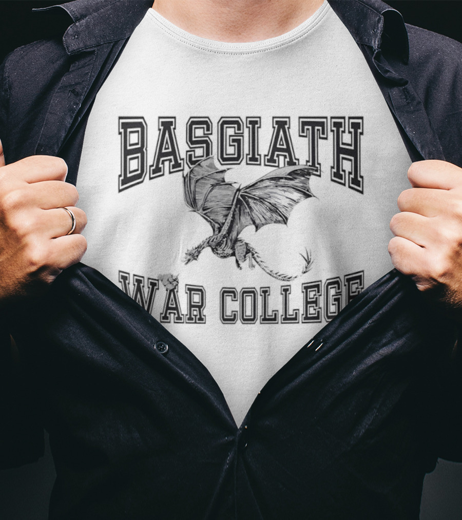 Basgiath War College Dragon Fantasy Academy T-Shirt
