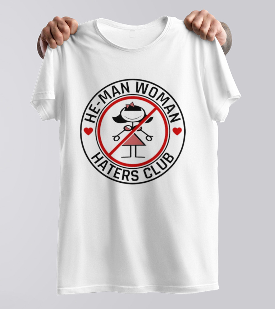 He Man Woman Haters Club Lil Rascal Circle T-Shirt