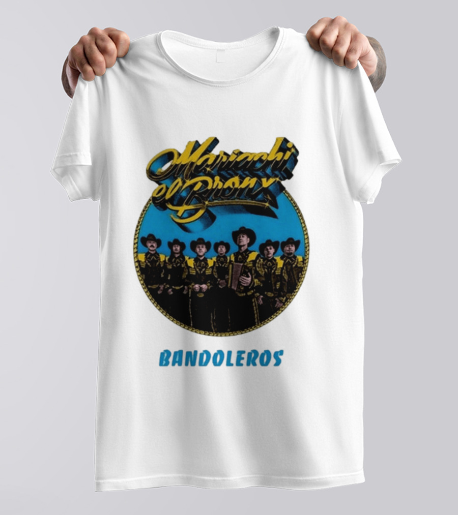 Mariachi El Bronx Bandoleros Retro Music T-Shirt