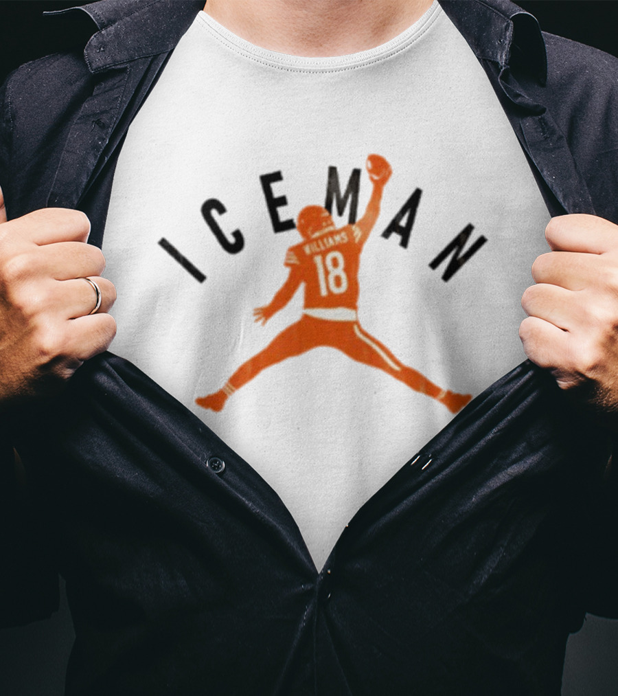 90’s Caleb Williams Iceman Jumpman T-Shirt