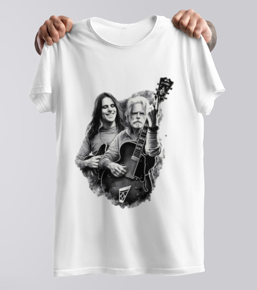 Bob Weir Grateful Dead Guitar Legend Memorial T-Shirt