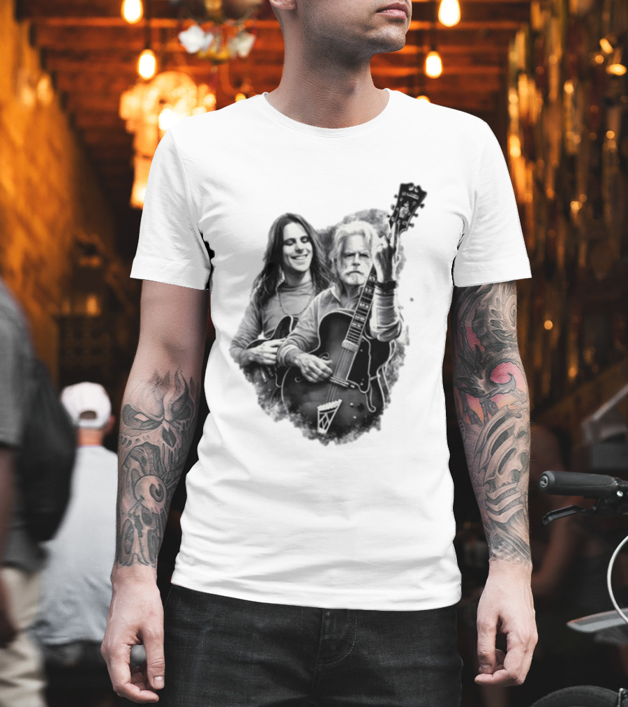 Bob Weir Grateful Dead Guitar Legend Memorial T-Shirt