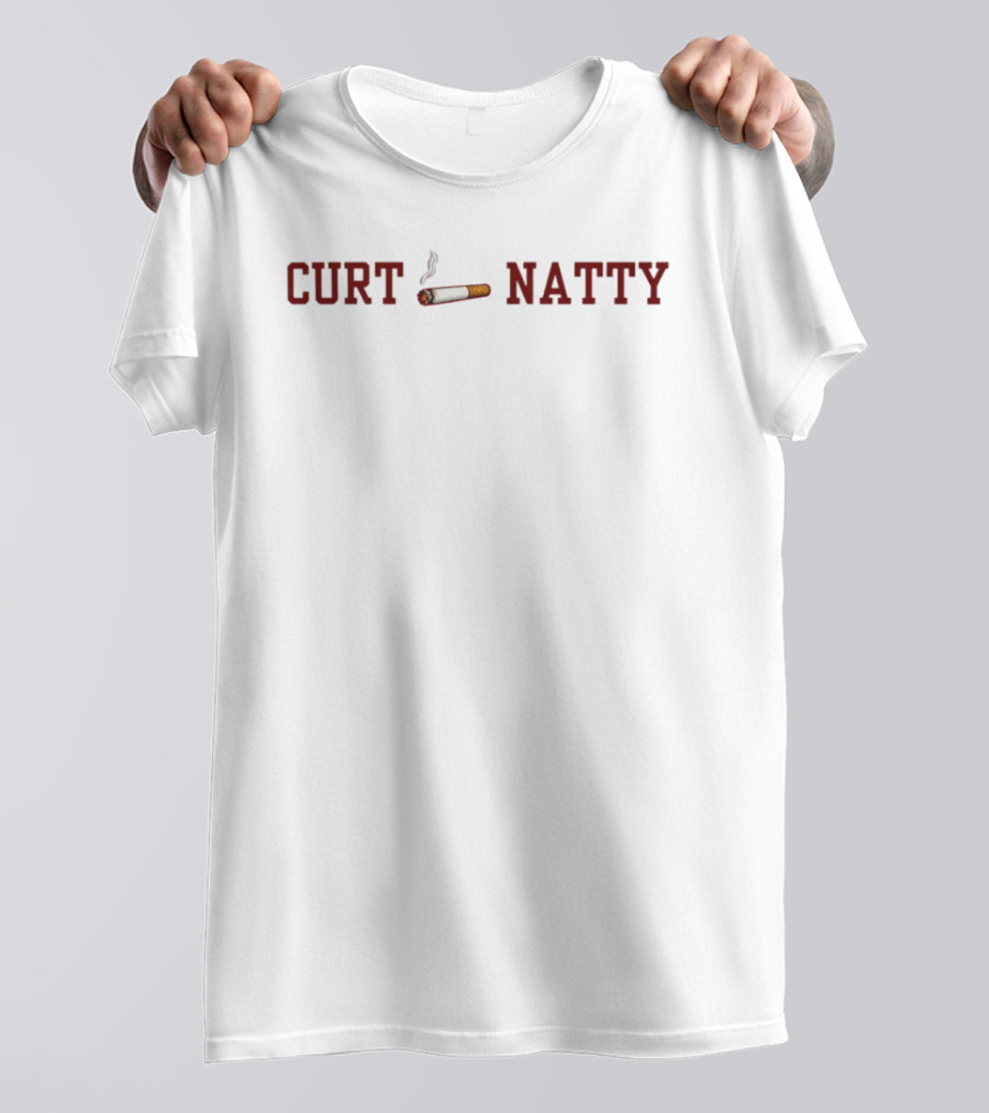 Curt Natty Smoking Cigarette T-Shirt