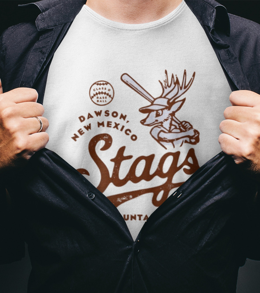 Dawson New Mexico Stags Baseball 1912 Rocky Mountain League T-Shirt