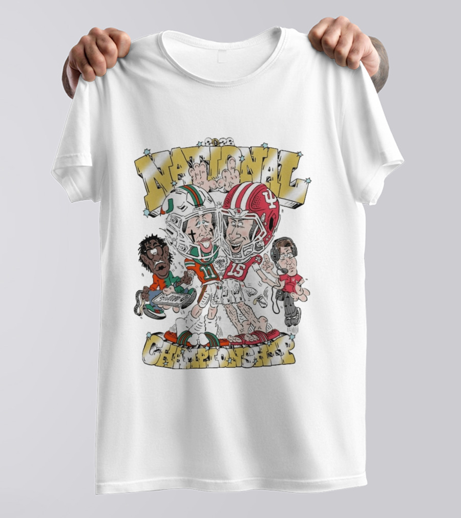 FRKO Natty National Championship 2026 Football Rivalry T-Shirt