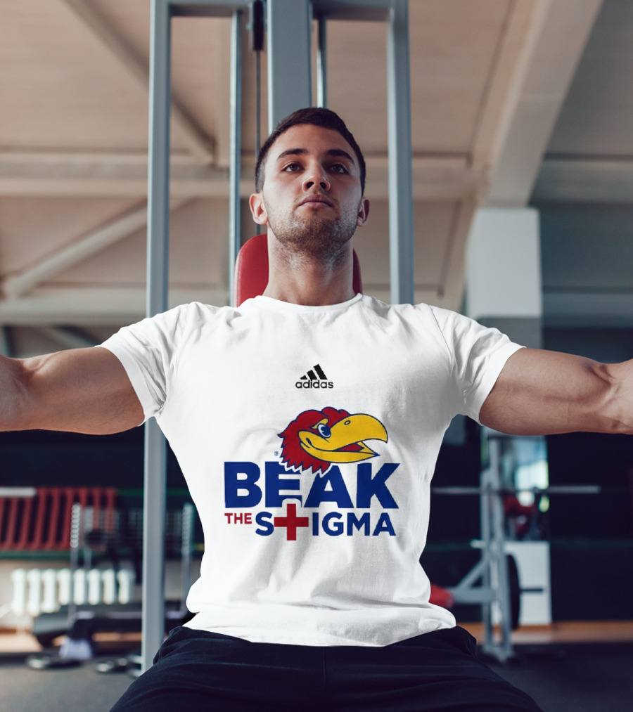 Adidas Kansas Jayhawks Beak The Stigma T-Shirt