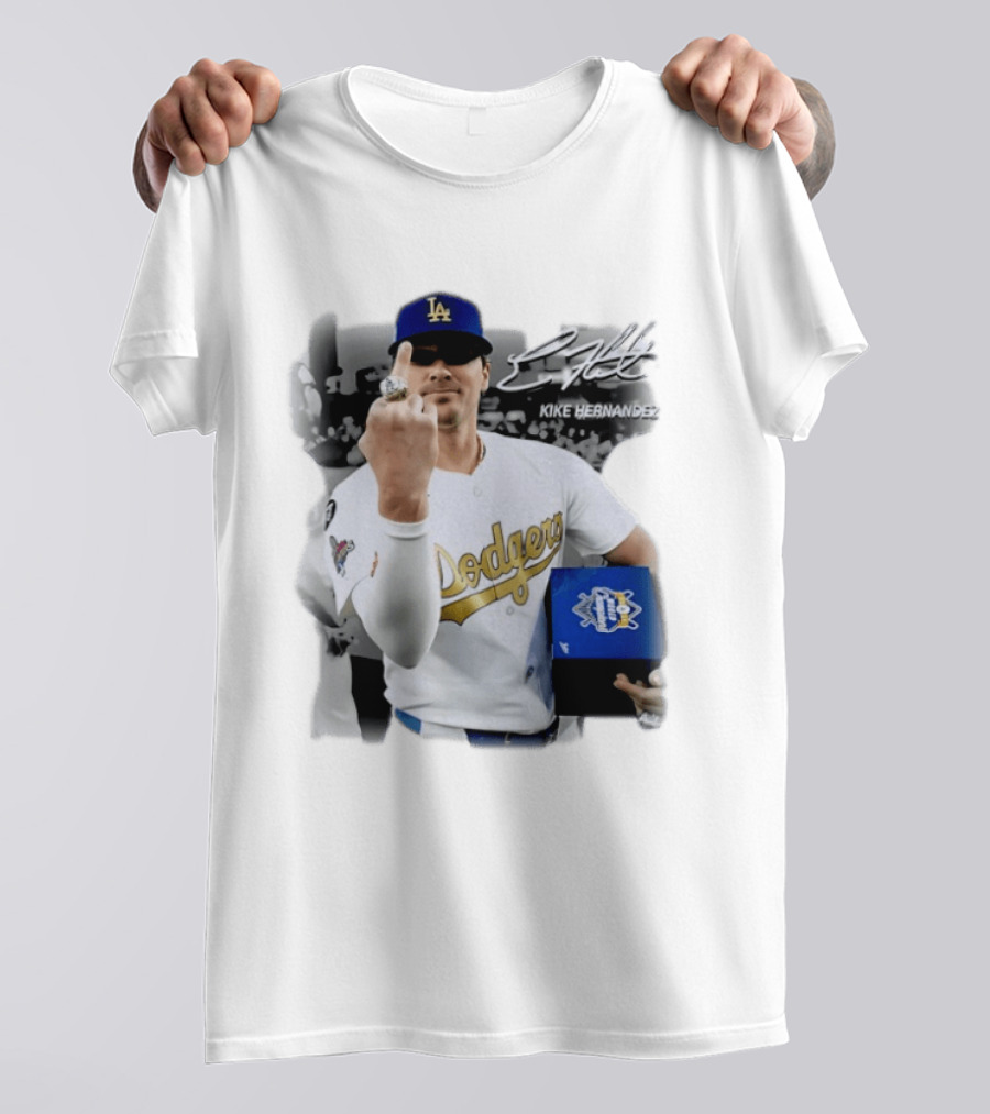 Kike Hernandez Former Dodgers T-Shirt