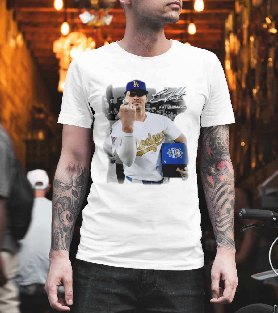 Kike Hernandez Former Dodgers T-Shirt