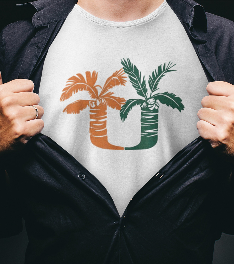 Miami U Palm Trees Classic 90s T-Shirt