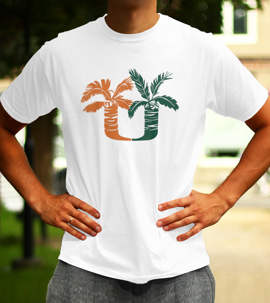 Miami U Palm Trees Classic 90s T-Shirt