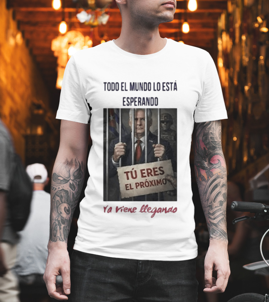 Miguel Díaz Canel Everyone Is Waiting For Him T-Shirt