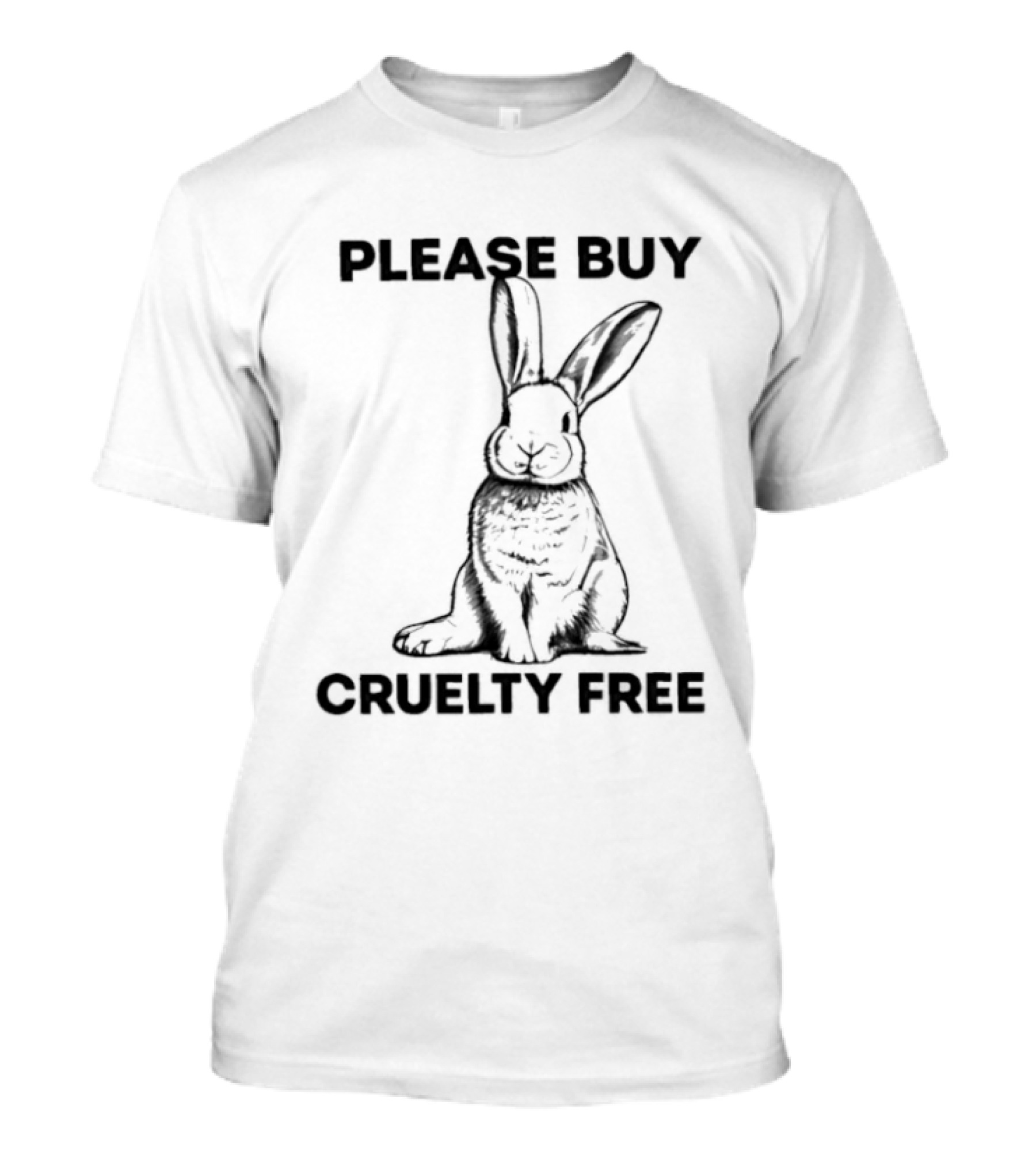 Please Buy Cruelty Free Bunny T-Shirt