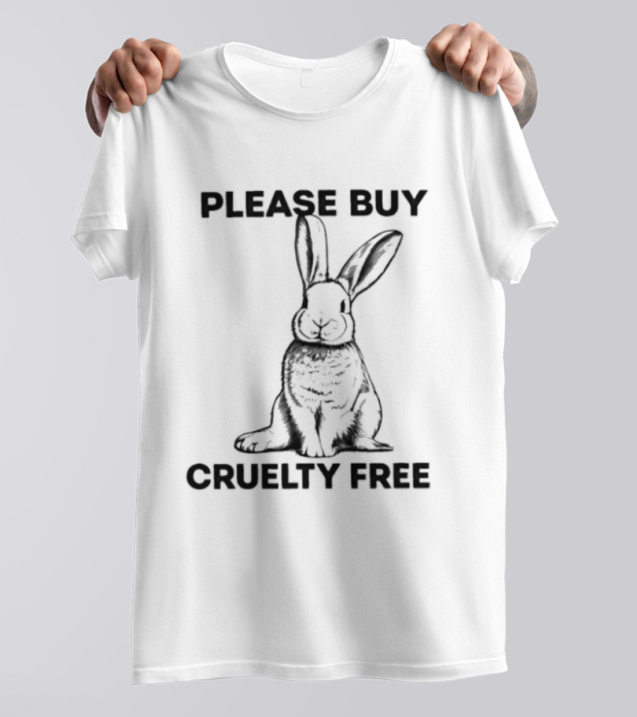 Please Buy Cruelty Free Bunny T-Shirt