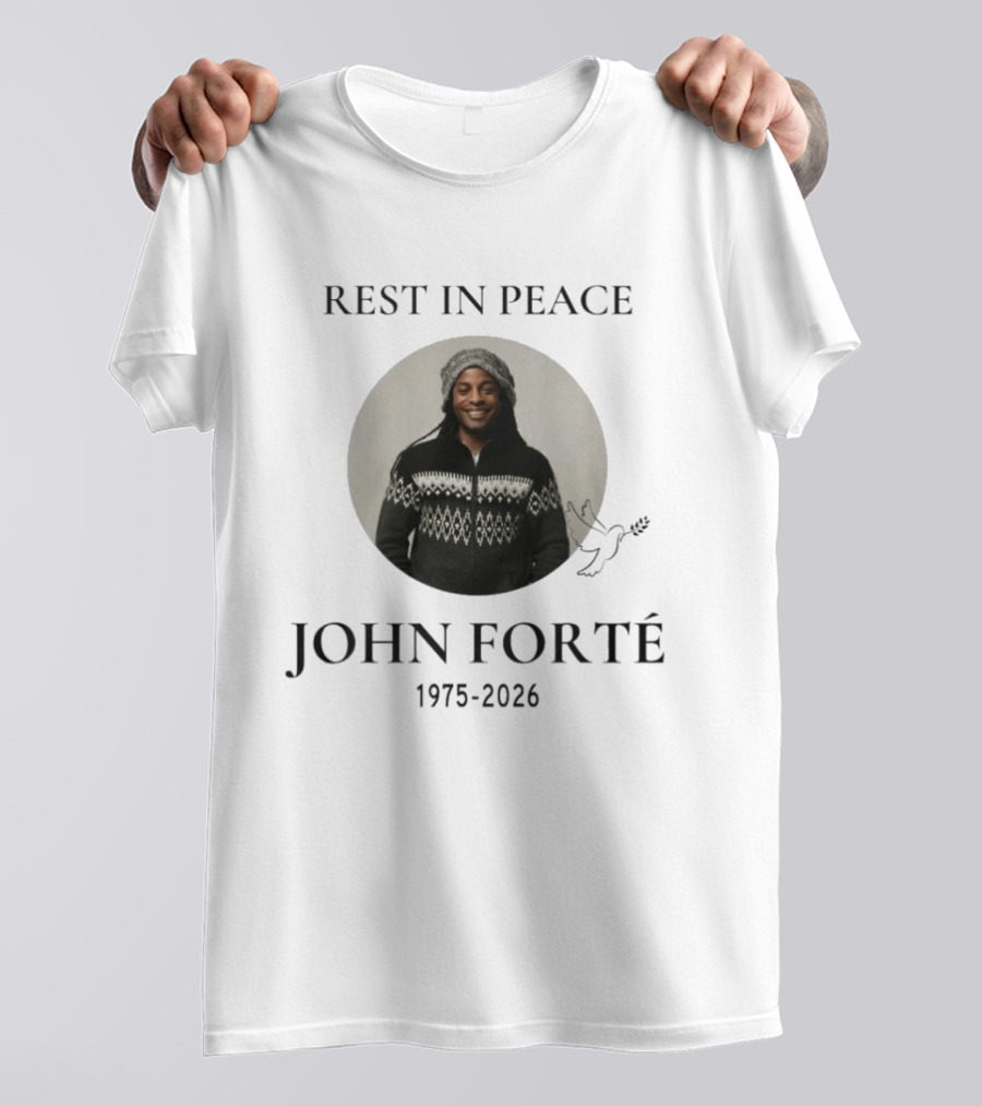Rest In Peace John Forté 1975 2026 Memorial T-Shirt