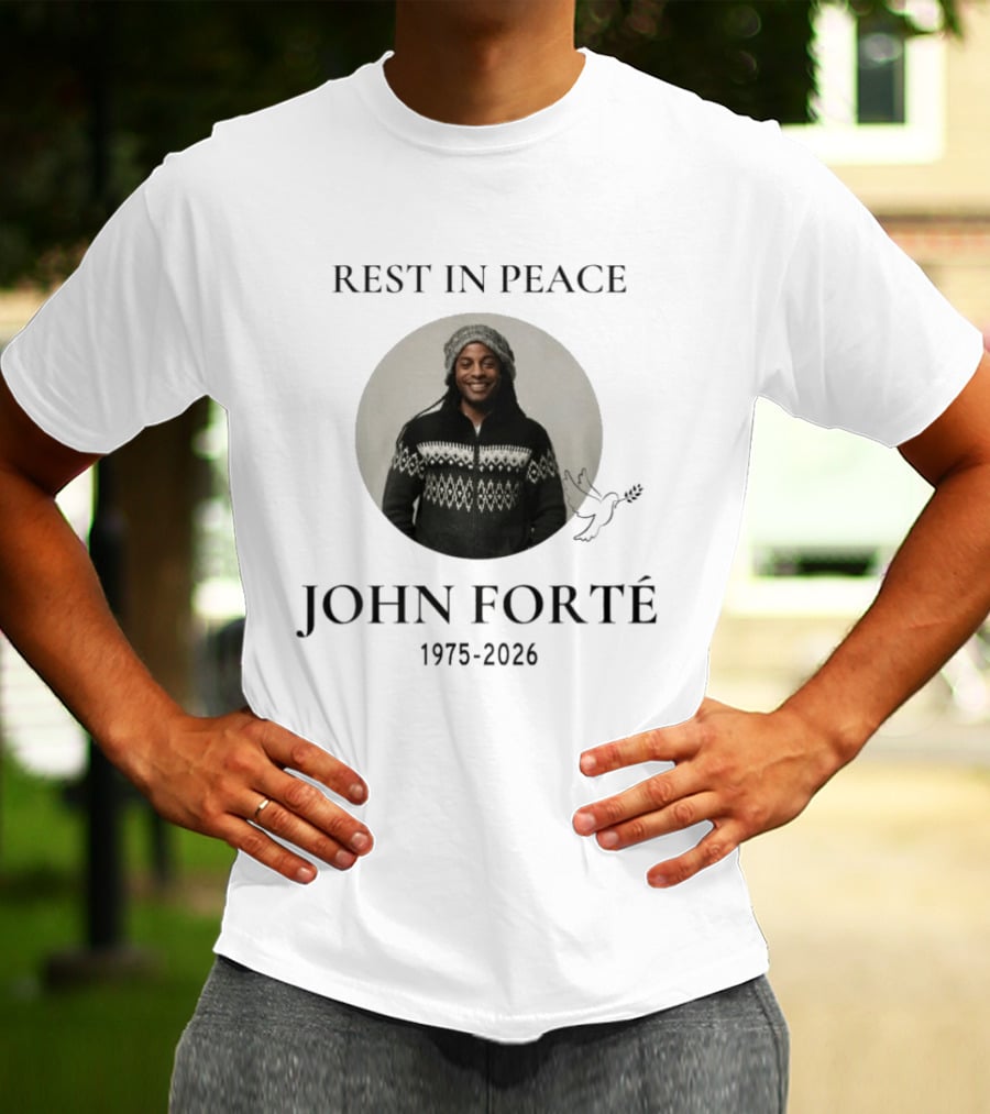 Rest In Peace John Forté 1975 2026 Memorial T-Shirt
