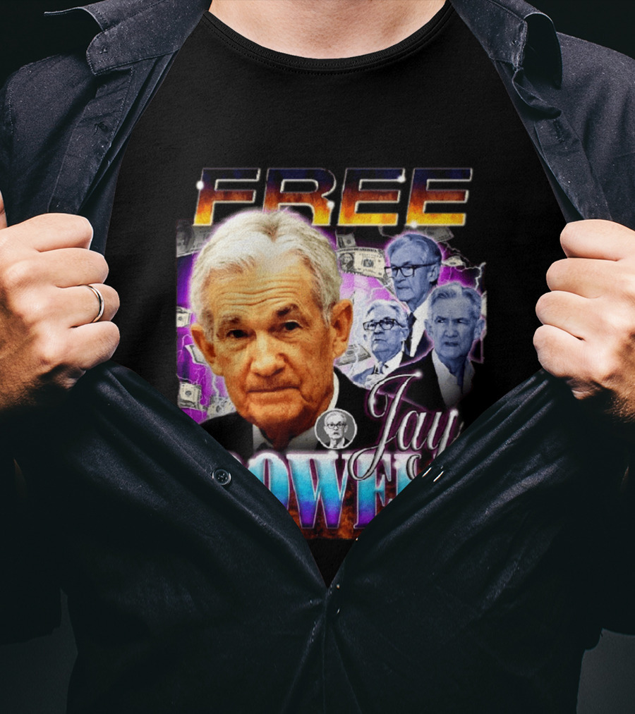 Free Jay Powell Jerome Powell Money T-Shirt