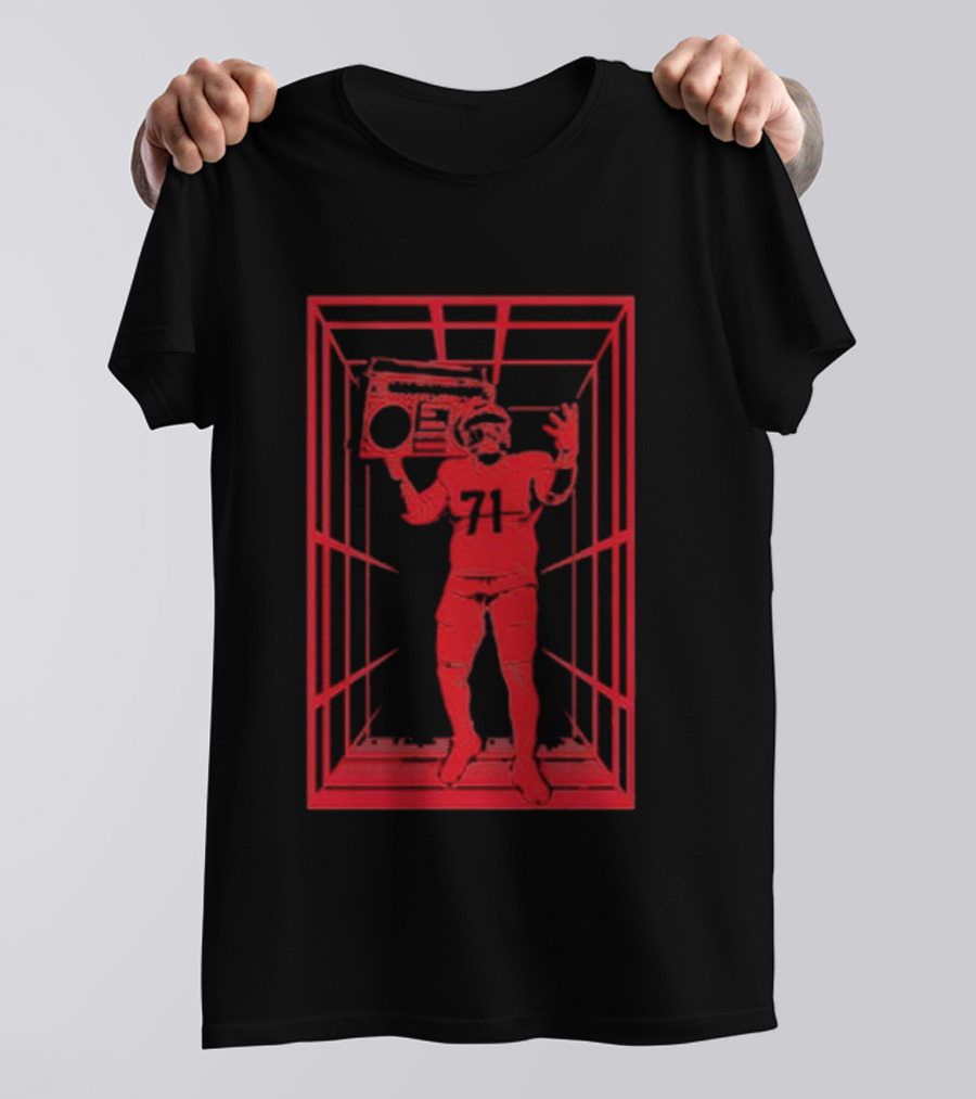Trent Williams Bay Area Boomin San Francisco Football 71 Boombox T-Shirt