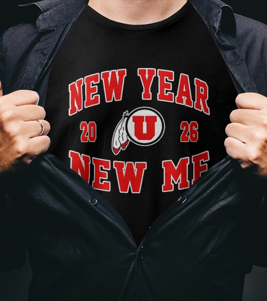 Utah Utes Football New Year New Me 2026 T-Shirt