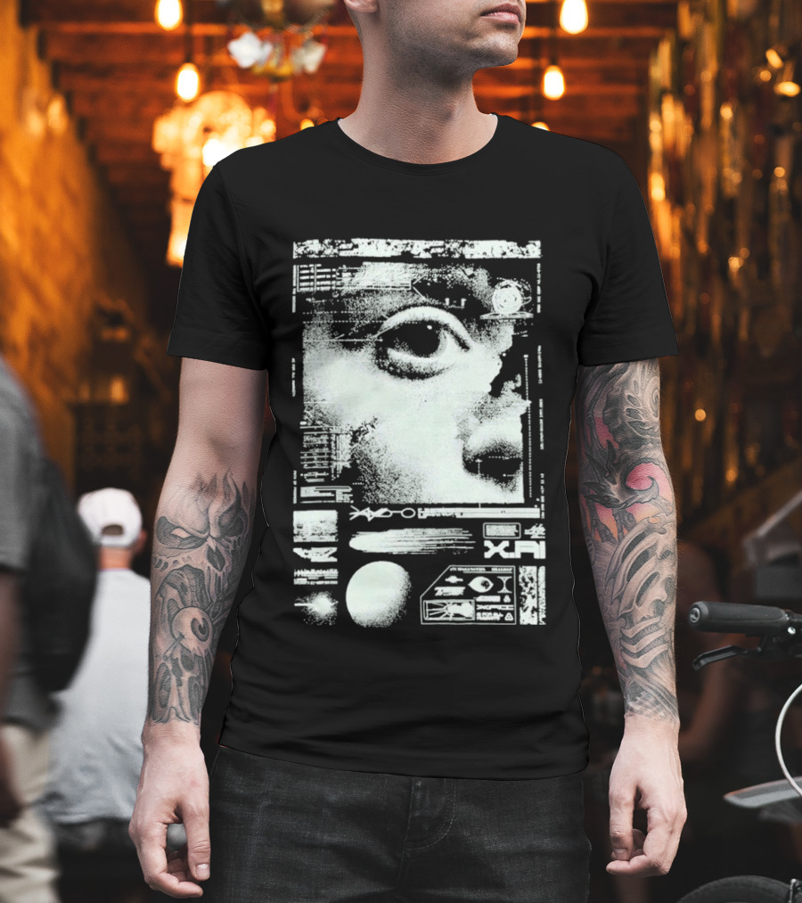 XAI Human Connection Artificial Intelligence Neural Networks Vision Diagram T-Shirt