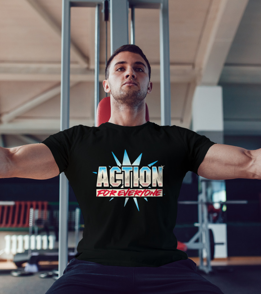 Action For Everyone Skyline Burst T-Shirt