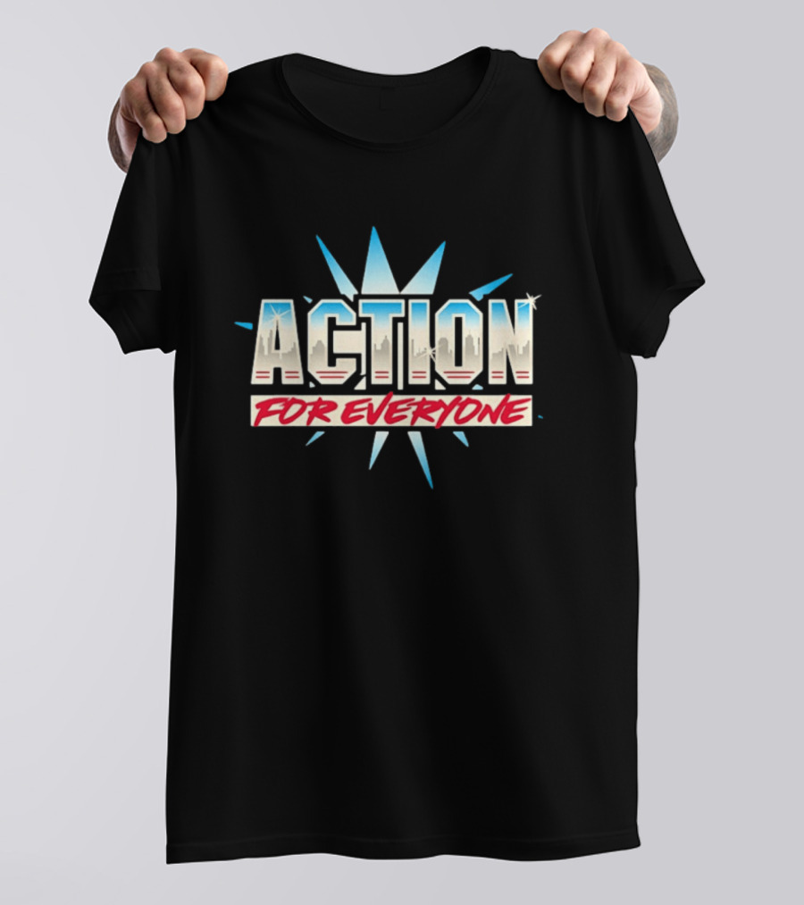 Action For Everyone Skyline Burst T-Shirt