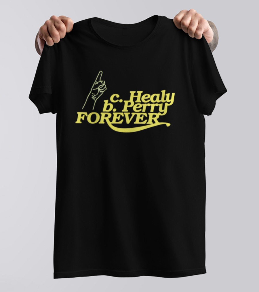 Green Bay Packers C Healy B Perry Forever Iconic Gesture T-Shirt