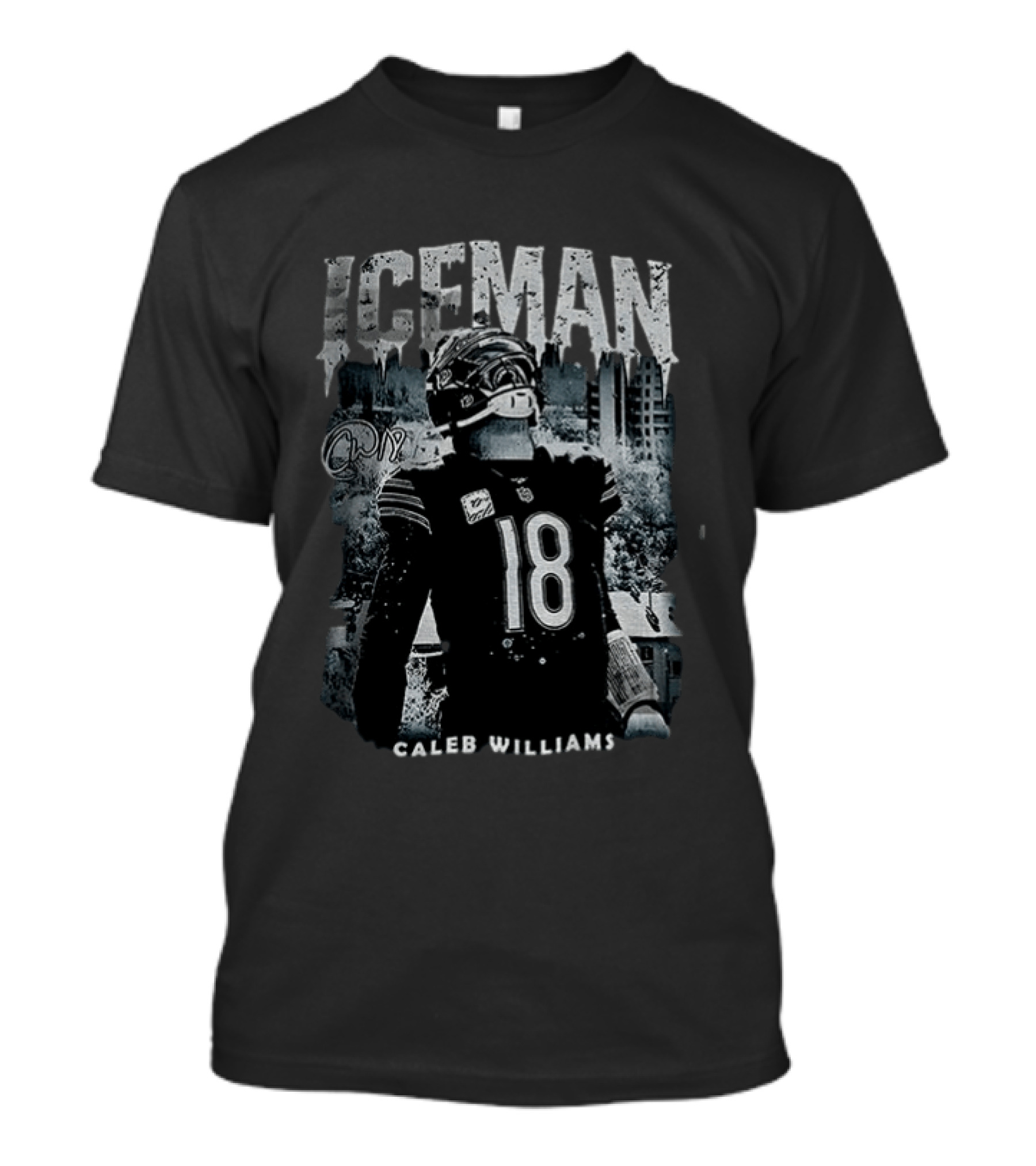 Caleb Williams Iceman Chicago Bears Football Game Day Fan Favorite T-Shirt