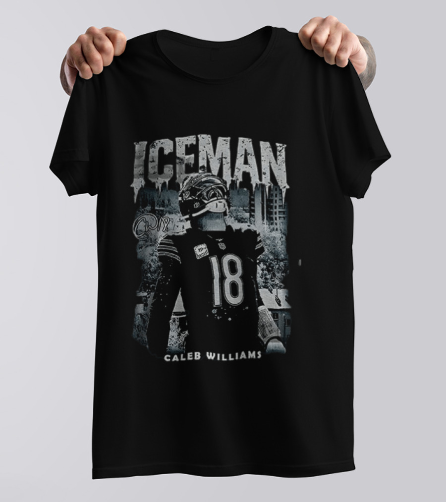 Caleb Williams Iceman Chicago Bears Football Game Day Fan Favorite T-Shirt