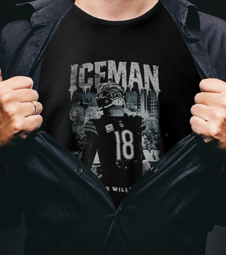 Caleb Williams Iceman Chicago Bears Football Game Day Fan Favorite T-Shirt