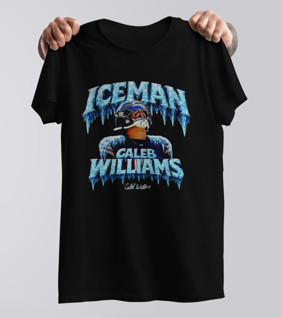 Caleb Williams Iceman Chicago Bears Football Winter Cold Killer T-Shirt
