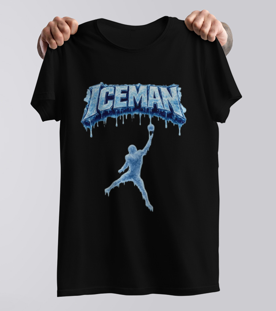 Iceman Caleb Williams Chicago Bears Football Player Ice T-Shirt