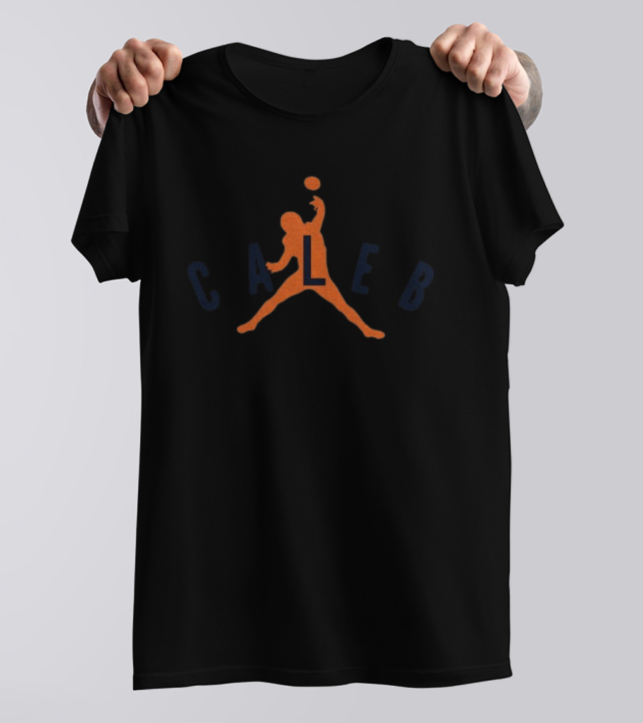 Chicago Bears Caleb Williams Jumpman Da Bears Football T-Shirt