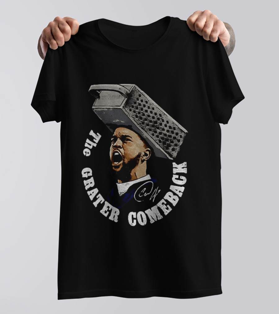 The Grater Comeback Caleb Williams Grater Hat T-Shirt
