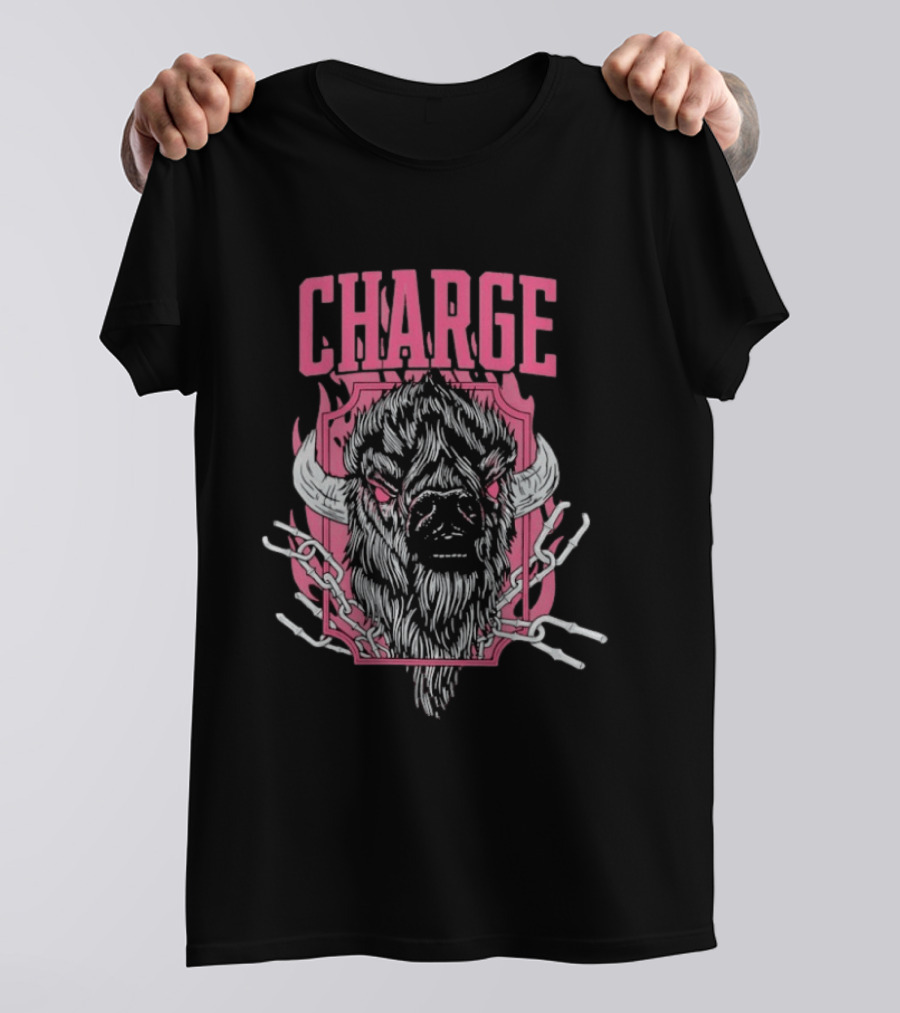 Charge Buffalo Lightning Chains T-Shirt