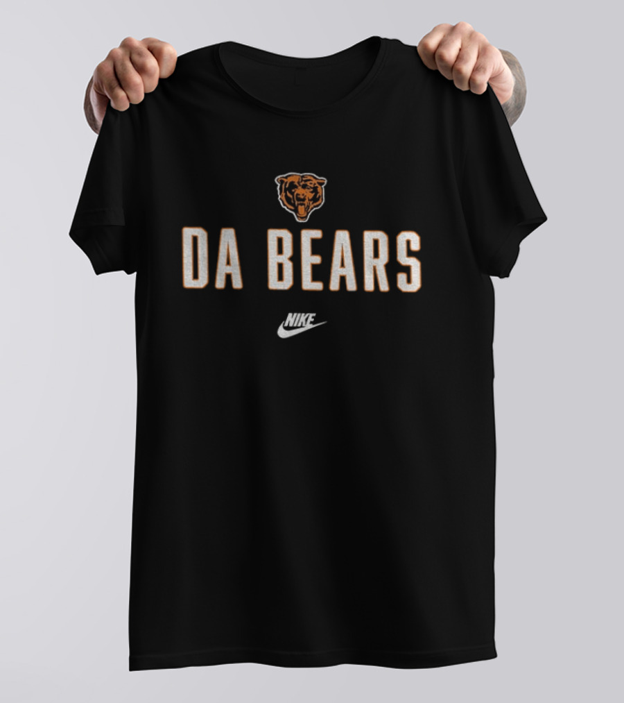 Chicago Bears Da Bears Nike Game Day Football T-Shirt