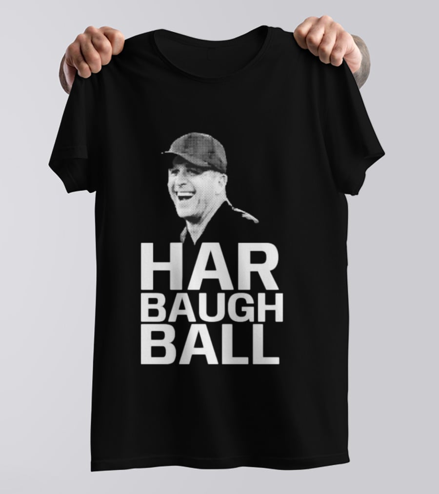 Jim Harbaugh Ball New York Giants Coach T-Shirt