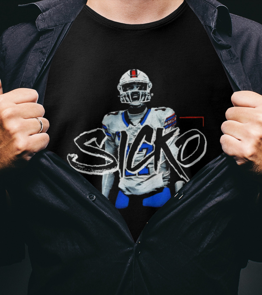 Josh Allen Sicko Buffalo Bills Football Player T-Shirt