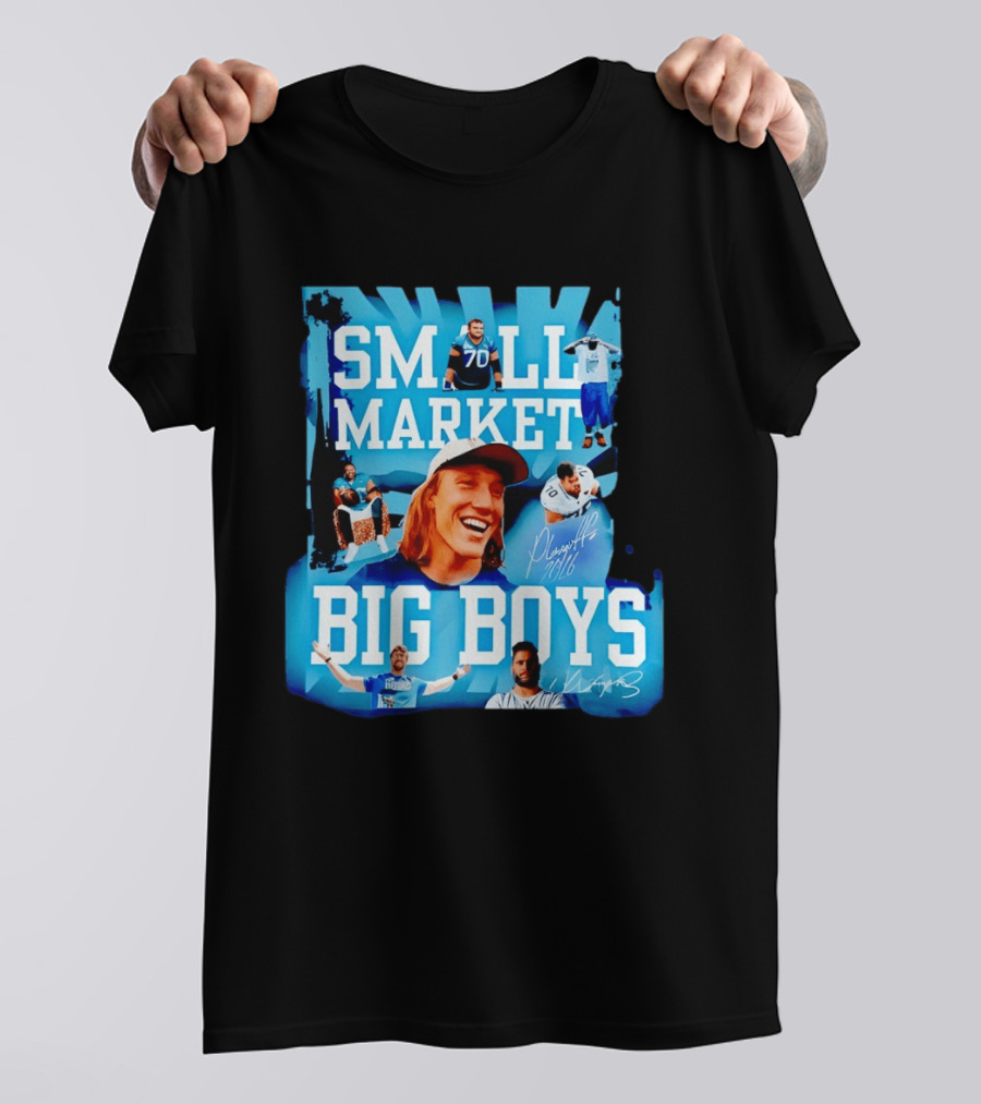 Small Market Big Boys Trevor Lawrence Jacksonville Jaguars Playoffs 2016 T-Shirt