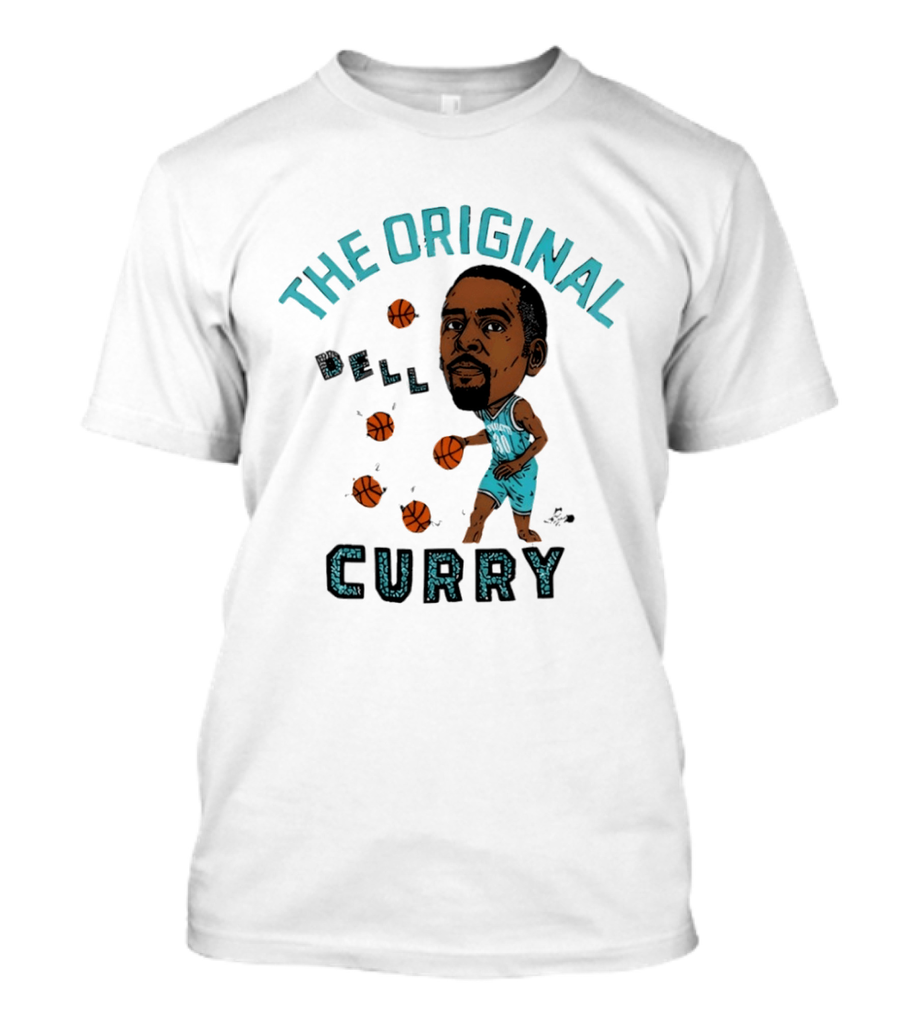 The Original Dell Curry Charlotte Hornets T-Shirt